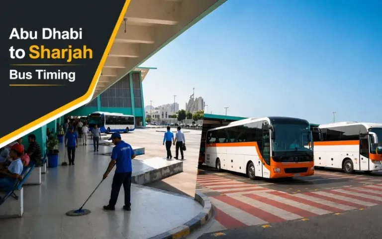 Abu Dhabi to Sharjah Bus