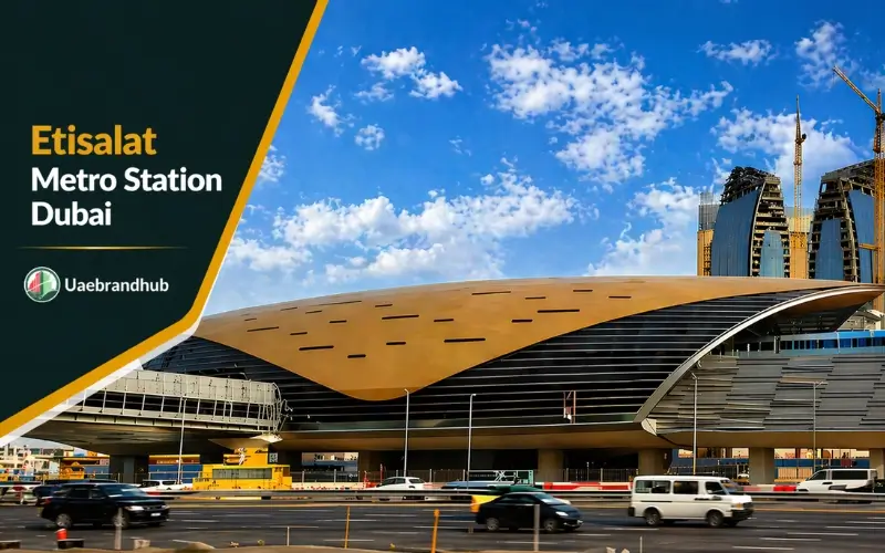 Etisalat Metro Station Dubai