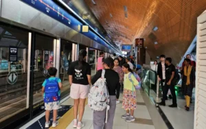 Etisalat Metro Station Dubai