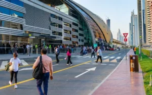 Etisalat Metro Station Dubai