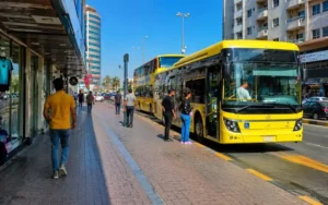 Ajman to Dubai bus timings