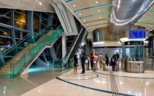 Dubai Airport Free Zone Metro Station
