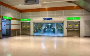 Dubai Airport Free Zone Metro Station