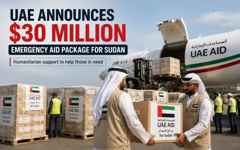 UAE Announces $30 Million Emergency Aid Package