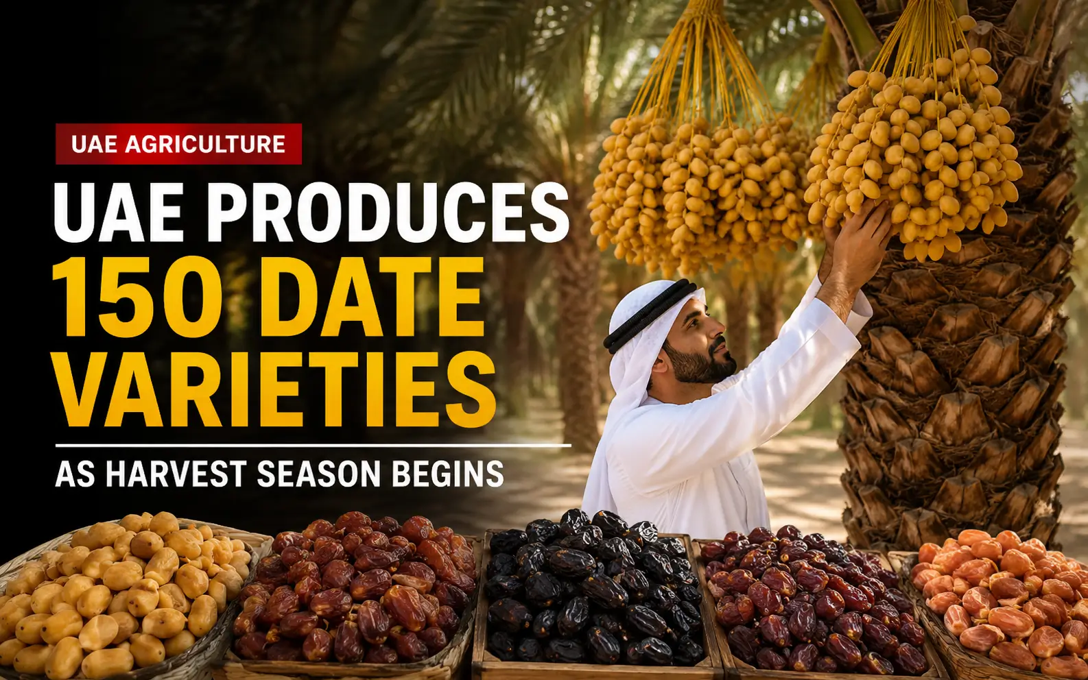over 150 varieties of date