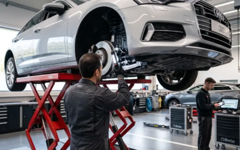 Audi service in Abu Dhabi
